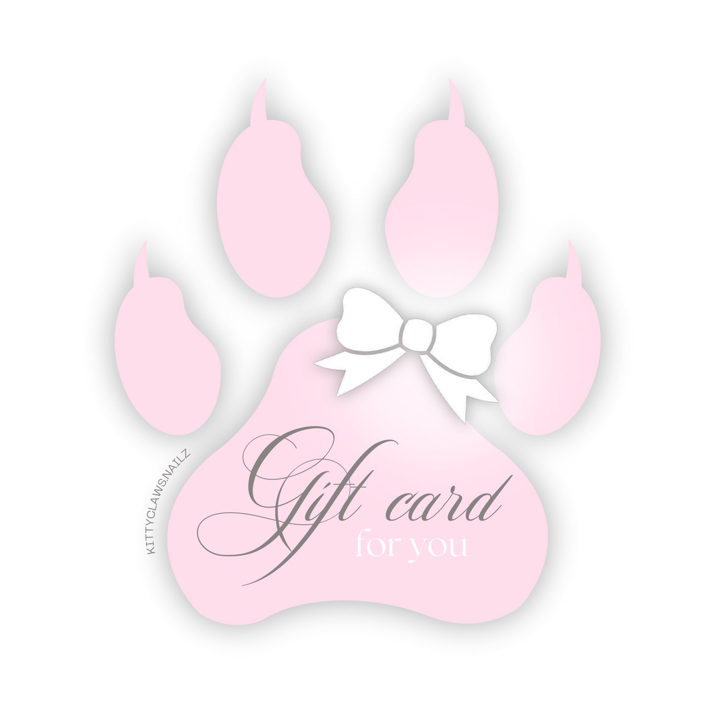 KITTYCLAWSNAILZ Gift Card ♡‧₊