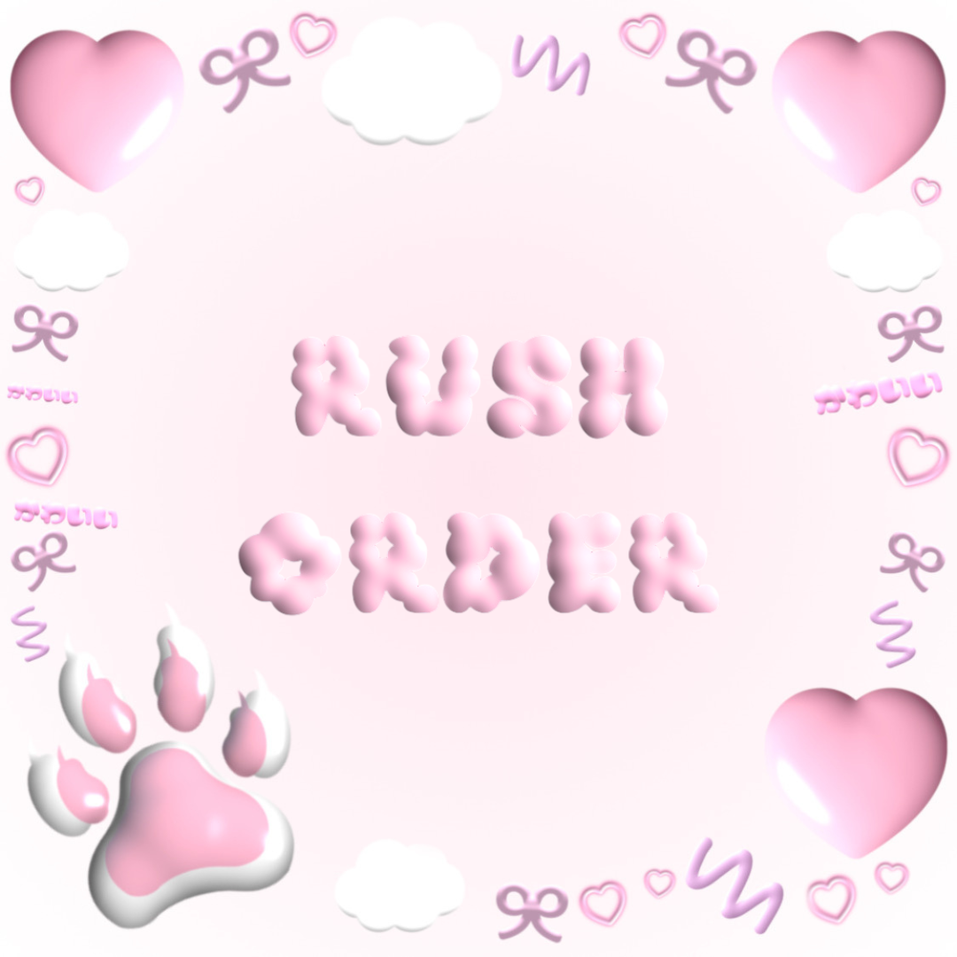 Rush Order fee ♡‧₊ Add-on
