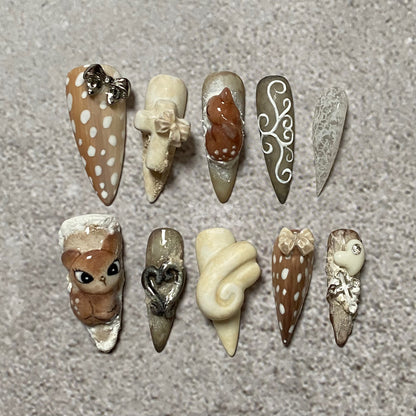 𝒔𝒏𝒐𝒘𝒚 𝒇𝒂𝒘𝒏 𝒇𝒐𝒓𝒆𝒔𝒕🦌𝜗℘ ⋆⁺₊❅.