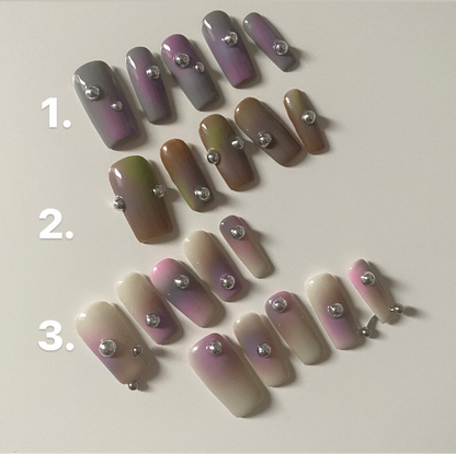 Airbrush Aura Pierced set