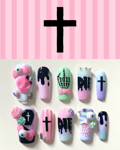 ρα𝗌𝗍𝖾ᥣ 𝗀ⱺ𝗍ɦ🍬₊✞🦄☁️  set