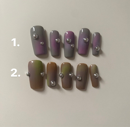 Airbrush Aura Pierced set