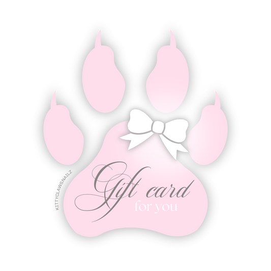 KITTYCLAWSNAILZ Gift Card ♡‧₊