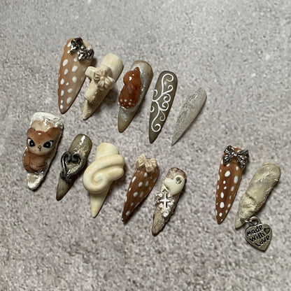 𝒔𝒏𝒐𝒘𝒚 𝒇𝒂𝒘𝒏 𝒇𝒐𝒓𝒆𝒔𝒕🦌𝜗℘ ⋆⁺₊❅.