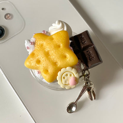 𝙨𝙬𝙚𝙚𝙩 𝙘𝙝𝙤𝙘𝙤 𝙨𝙩𝙖𝙧 𝙘𝙧𝙪𝙣𝙘𝙝 phone grip