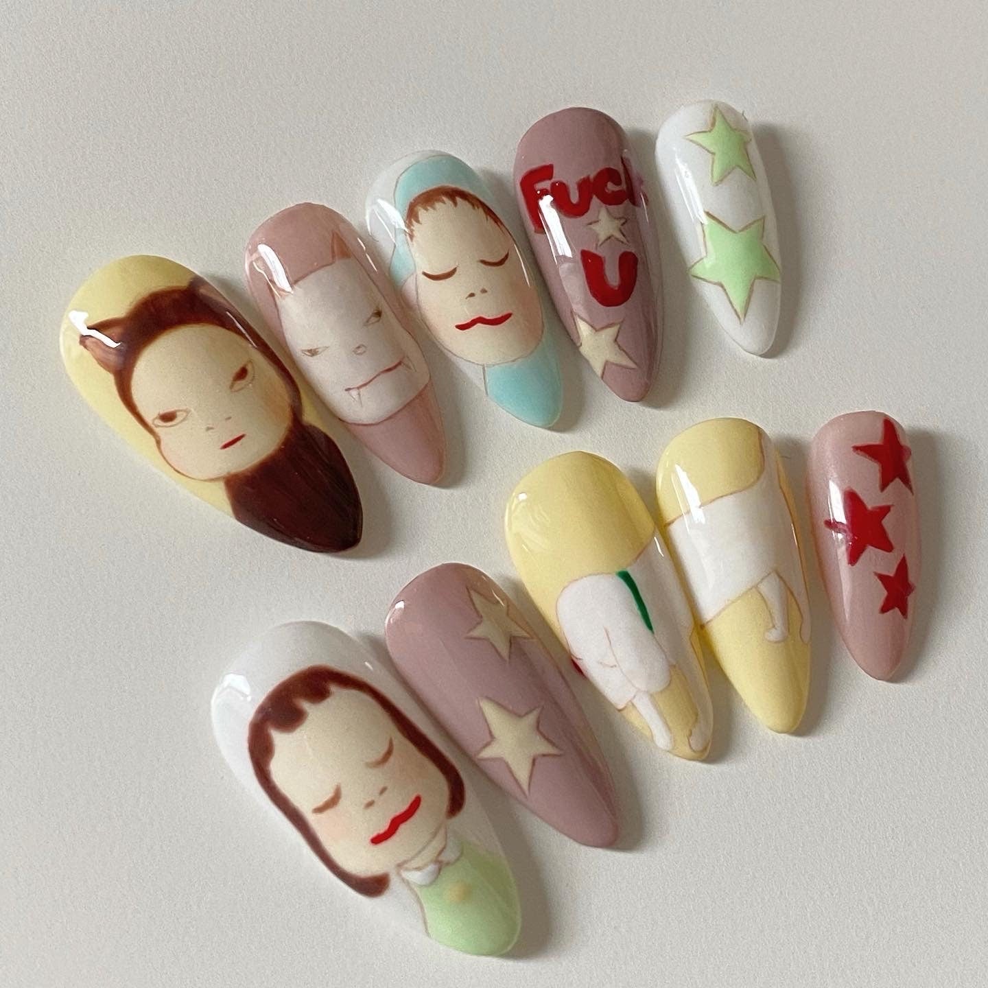 Yoshitomo Nara inspired set