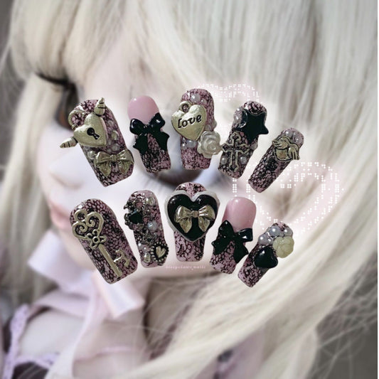 Dark Romance in Pink set  ˚୨୧₊♱