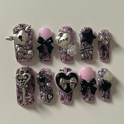 Dark Romance in Pink set  ˚୨୧₊♱