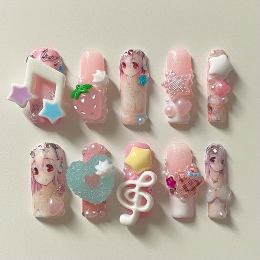 Super Sonico Sweets Melody set⊹ ࣪ ˖🧁₊˚⊹♡