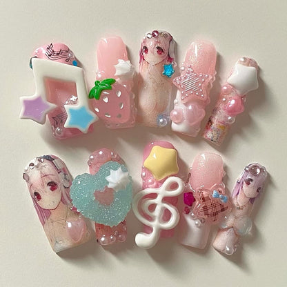 Super Sonico Sweets Melody set⊹ ࣪ ˖🧁₊˚⊹♡