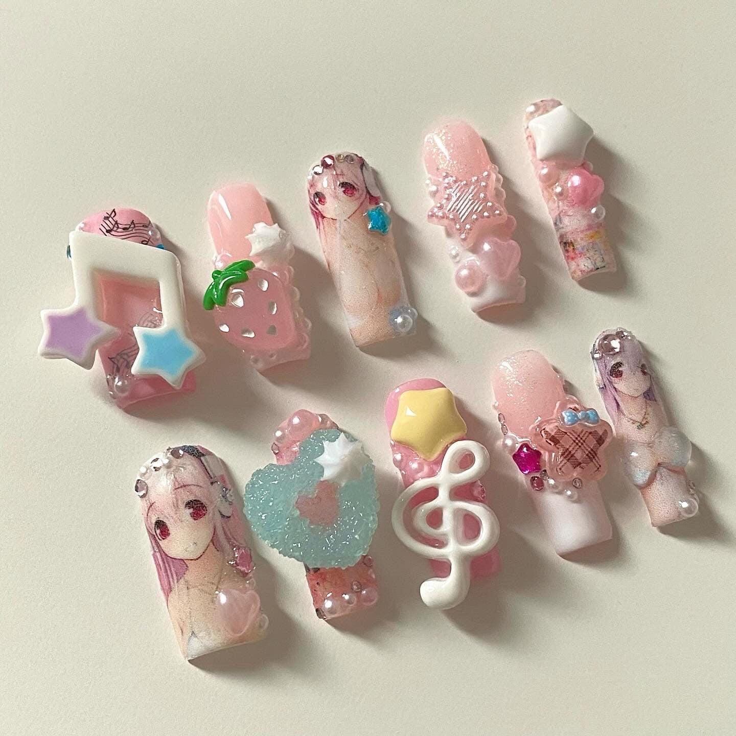 Super Sonico Sweets Melody set⊹ ࣪ ˖🧁₊˚⊹♡