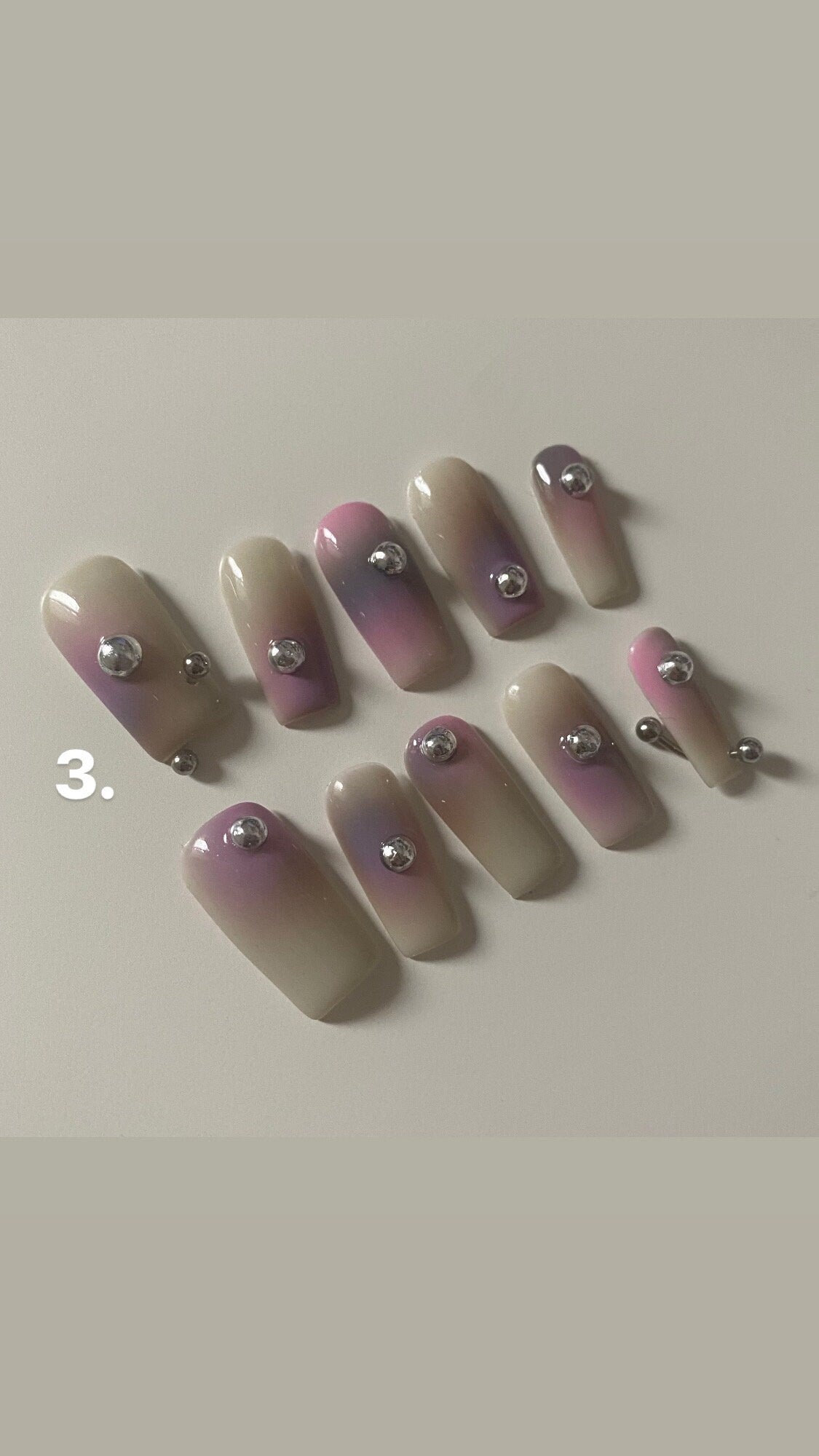 Airbrush Aura Pierced set