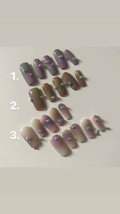Airbrush Aura Pierced set