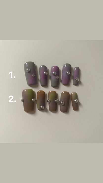 Airbrush Aura Pierced set